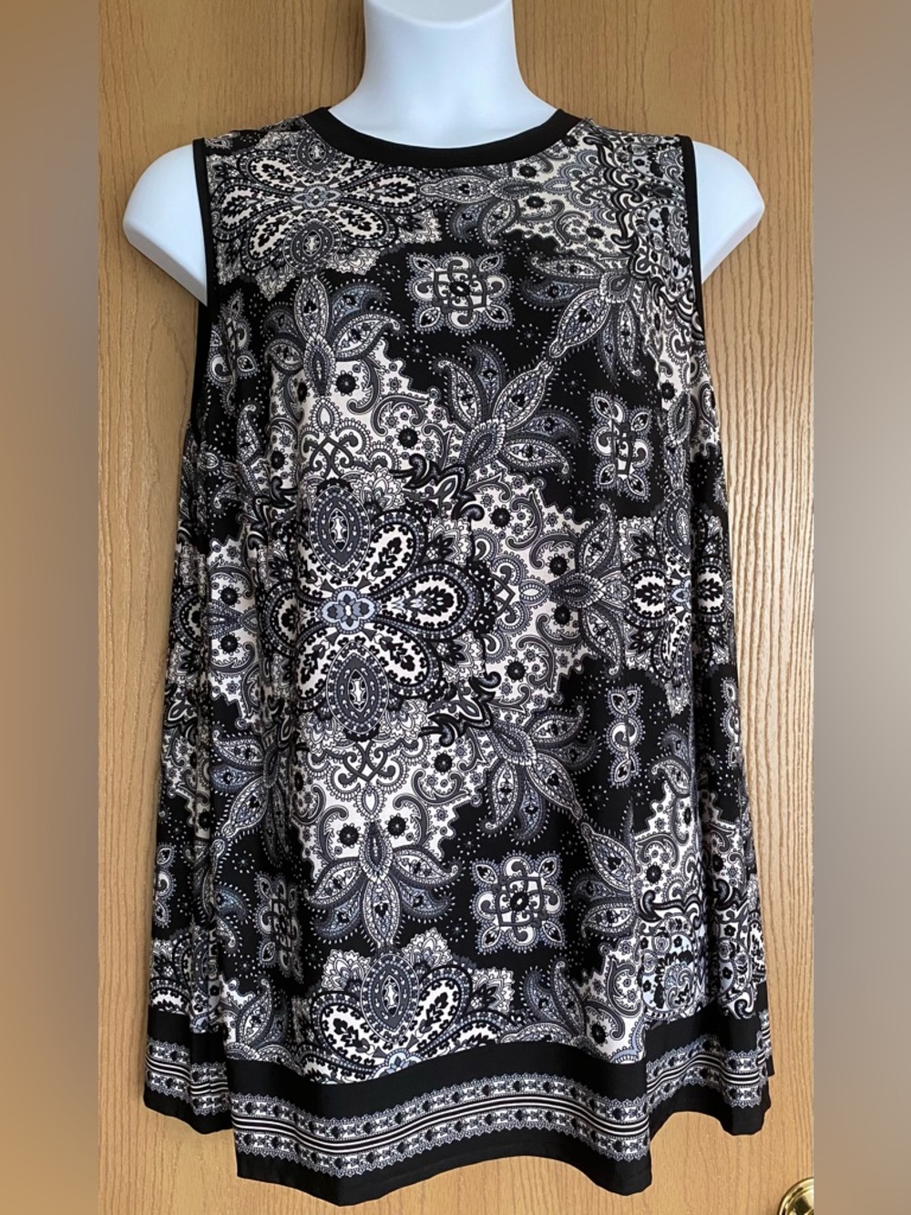 ALYX Boho Scoop Neck Stretch Sleeveless Top - Plus Size 3X